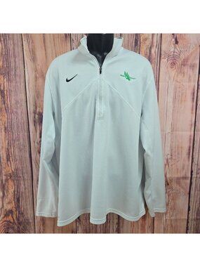 North Texas Mean Green Nike Dri-Fit Quarter-Zip Shirt XXL